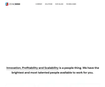 Zone3000.co.uk(We build exceptional software development teams that deliver) Screenshot