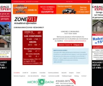 Zone911.com(Actualités) Screenshot