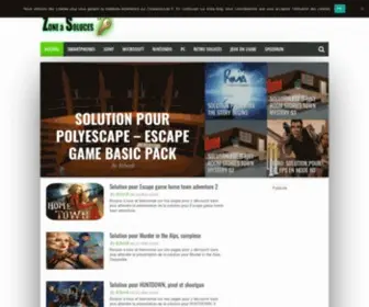 Zoneasoluces.fr(Solutions) Screenshot