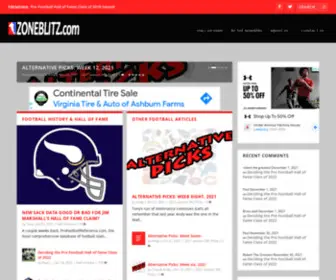 Zoneblitz.com(Fantasy Football Blog) Screenshot