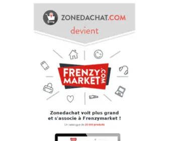 Zonedachat.com(Boutique) Screenshot