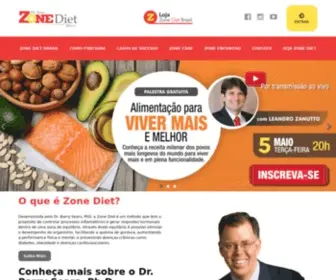Zonediet.com.br(Zone Diet) Screenshot