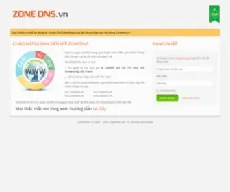 Zonedns.vn(Dns) Screenshot