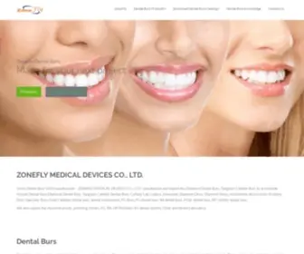 Zonefly.cn(Dental Burs China OEM manufacturer) Screenshot