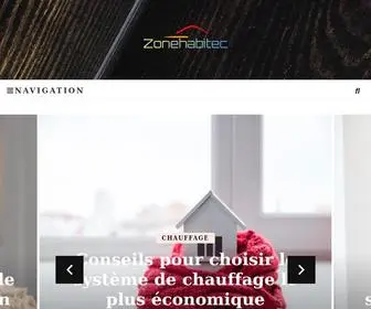 Zonehabitec.com(La maison) Screenshot