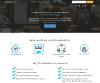Zoneminder.com(Zoneminder) Screenshot