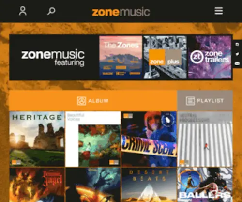 Zonemusic.co.uk(Zone Music) Screenshot