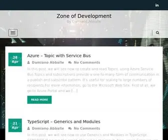 Zoneofdevelopment.com(Zone of Development) Screenshot