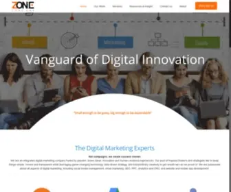 Zoneonedigital.com(Digital Marketing Company in Noida) Screenshot