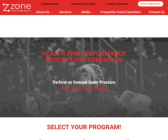 Zoneperformance.ca(Zone Performance Psychology) Screenshot