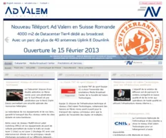 Zonepro.fr(ADVALEM TECHNOLOGIES) Screenshot