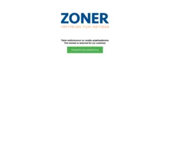 Zoner-Asiakas.fi(Varaa oma domain) Screenshot