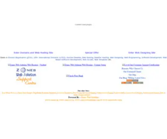 Zones.co.in(Zones Web Solution) Screenshot
