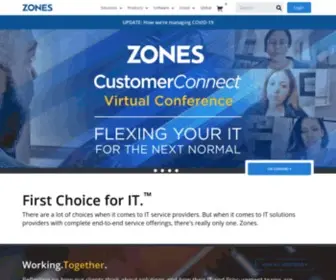 Zones.com(Zones combines superior technical expertise) Screenshot