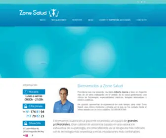 Zonesalud.com(Zone Salud) Screenshot