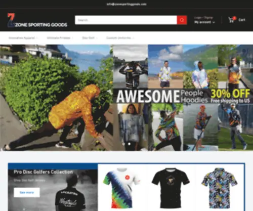 Zonesportinggoods.com(ZONE SPORTING GOODS STORE) Screenshot