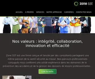 Zonesst.com(Santé) Screenshot