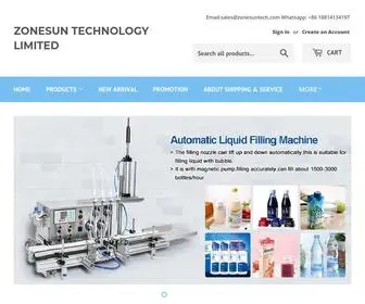 Zonesuntech.com(ZONESUN TECHNOLOGY LIMITED) Screenshot