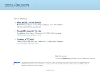 Zonexbe.com(Accueil) Screenshot