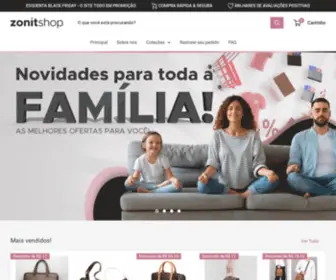 Zonitshop.com(Loja especializada em produtos importados) Screenshot