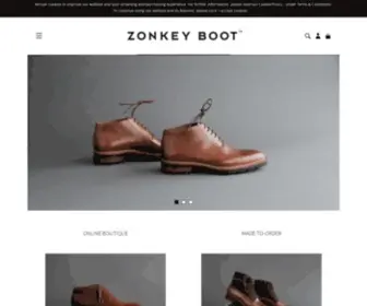 Zonkeyboot.com(Zonkey Boot) Screenshot