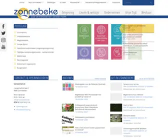 Zonnebeke.be(Gemeente Zonnebeke) Screenshot