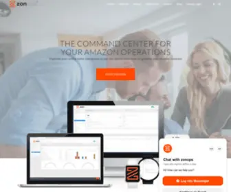 Zonops.com(Your command centre for Amazon operations) Screenshot