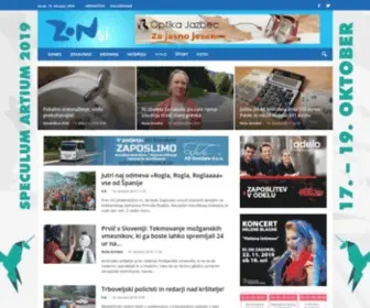 Zon.si(Zasavske onlajn novice) Screenshot