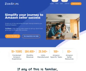 Zonsteps.com(ZonSteps) Screenshot