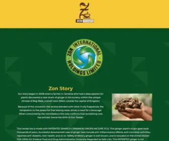 Zonteasan.com(Zon International Holdings Ltd) Screenshot