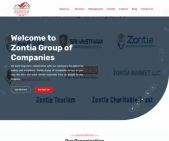 Zontiagroups.com(Zontia Group of Companies) Screenshot