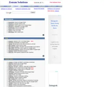 Zonums.com(Zonums Software Tools) Screenshot