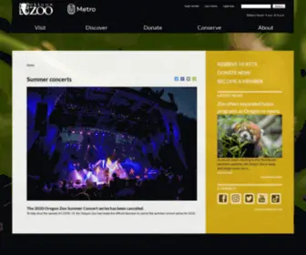 Zooconcerts.com(Upcoming events) Screenshot