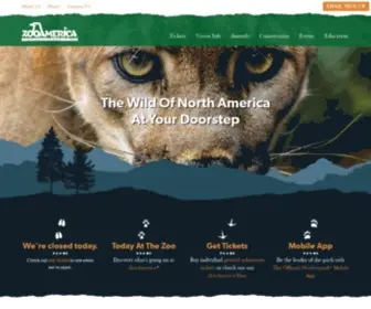 Zooamerica.com(Homepage) Screenshot