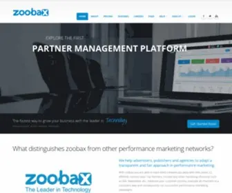 Zoobax.com(Zoobax The Leader in Affiliate Marketing) Screenshot