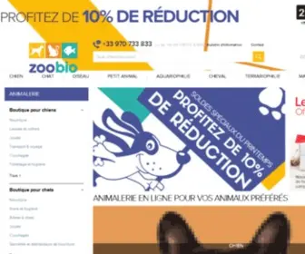 Zoobio.fr(Blog de conseils pour animaux) Screenshot
