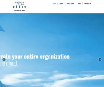 Zooce.com(Cloud Migration) Screenshot