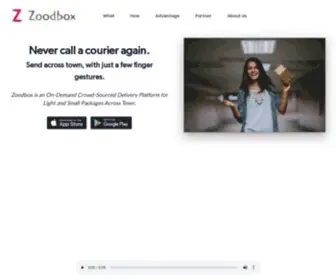 Zoodbox.com(Send or Get in less than an hour) Screenshot