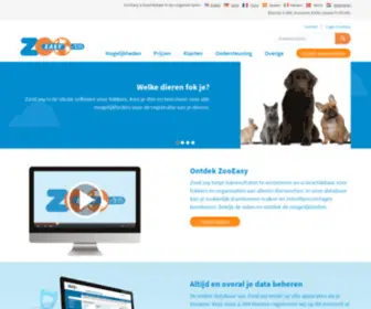 Zooeasy.nl(Stamboom software voor al je dieren) Screenshot