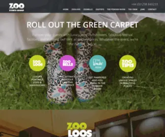Zooeventsgroup.co.uk(Portable Toilets) Screenshot