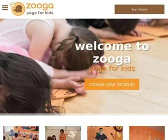 Zoogayoga.com(Zooga Yoga for Kids and Families) Screenshot