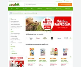 Zoohit.si(Trgovina za živali) Screenshot