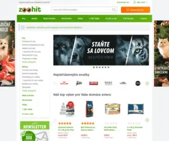 Zoohit.sk(Internetový obchod) Screenshot
