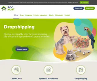 Zoohurt.com.pl(Hurtownia Zoologiczna) Screenshot