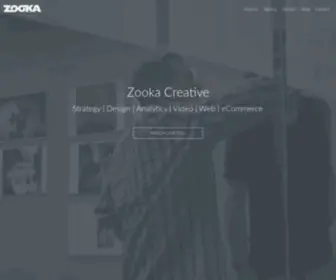 Zookacreative.com(Zooka Creative) Screenshot