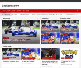 Zookastar.com(Zookastar) Screenshot