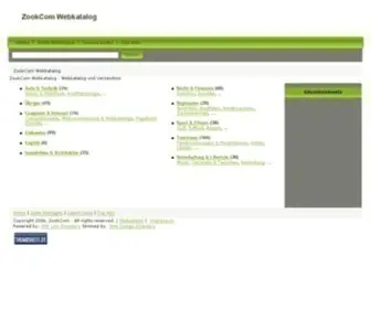 Zookcom.de(Startseite) Screenshot