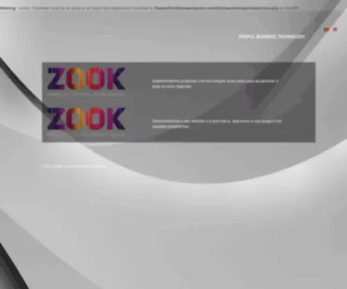 Zookprojectos.com(Projectos, Design Gráfico) Screenshot