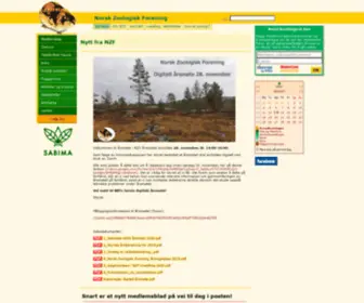 Zoologi.no(Norsk Zoologisk Forening) Screenshot