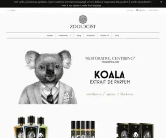 Zoologistperfumes.com(Zoologist Perfumes) Screenshot